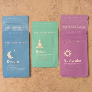 The Good Patch Dream, Relax, B12 Awake Set Of 5